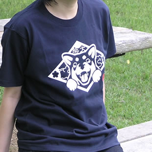 笑い犬Ｔシャツ