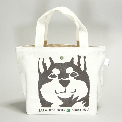 柴犬アップ ランチバッグ