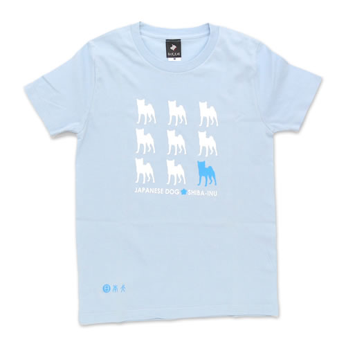 柴犬シルエット（レディースＴシャツ）