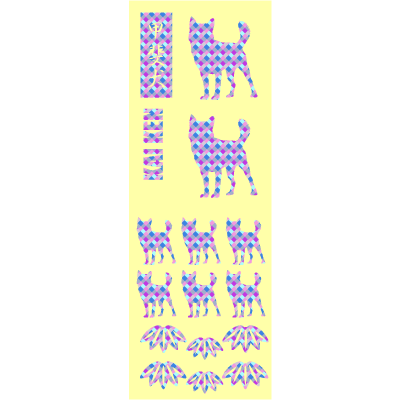 甲斐犬（携帯用）