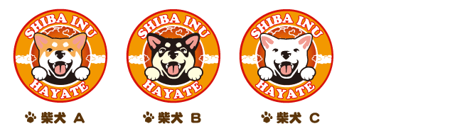 笑い犬　マウスパッド
