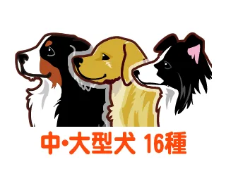 中・大型犬16種