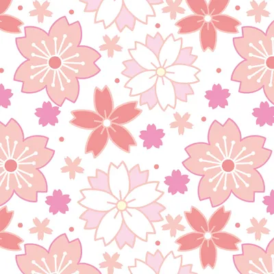 桜紋様
